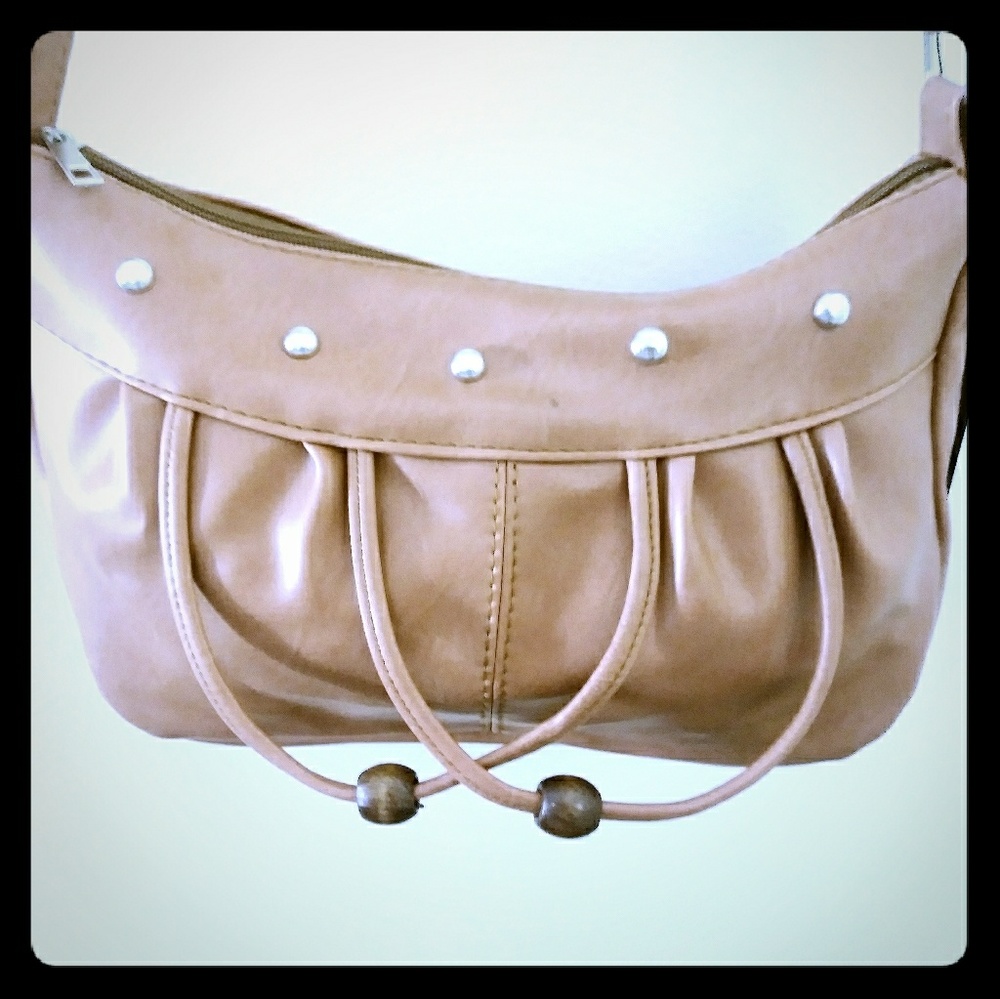 Deep Peach Crossbody Purse